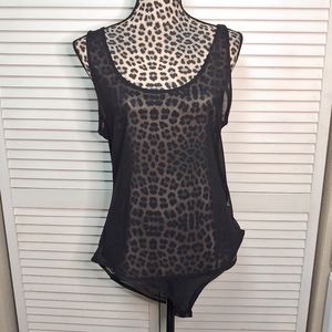 Forever21+ Sheer Bodysuit